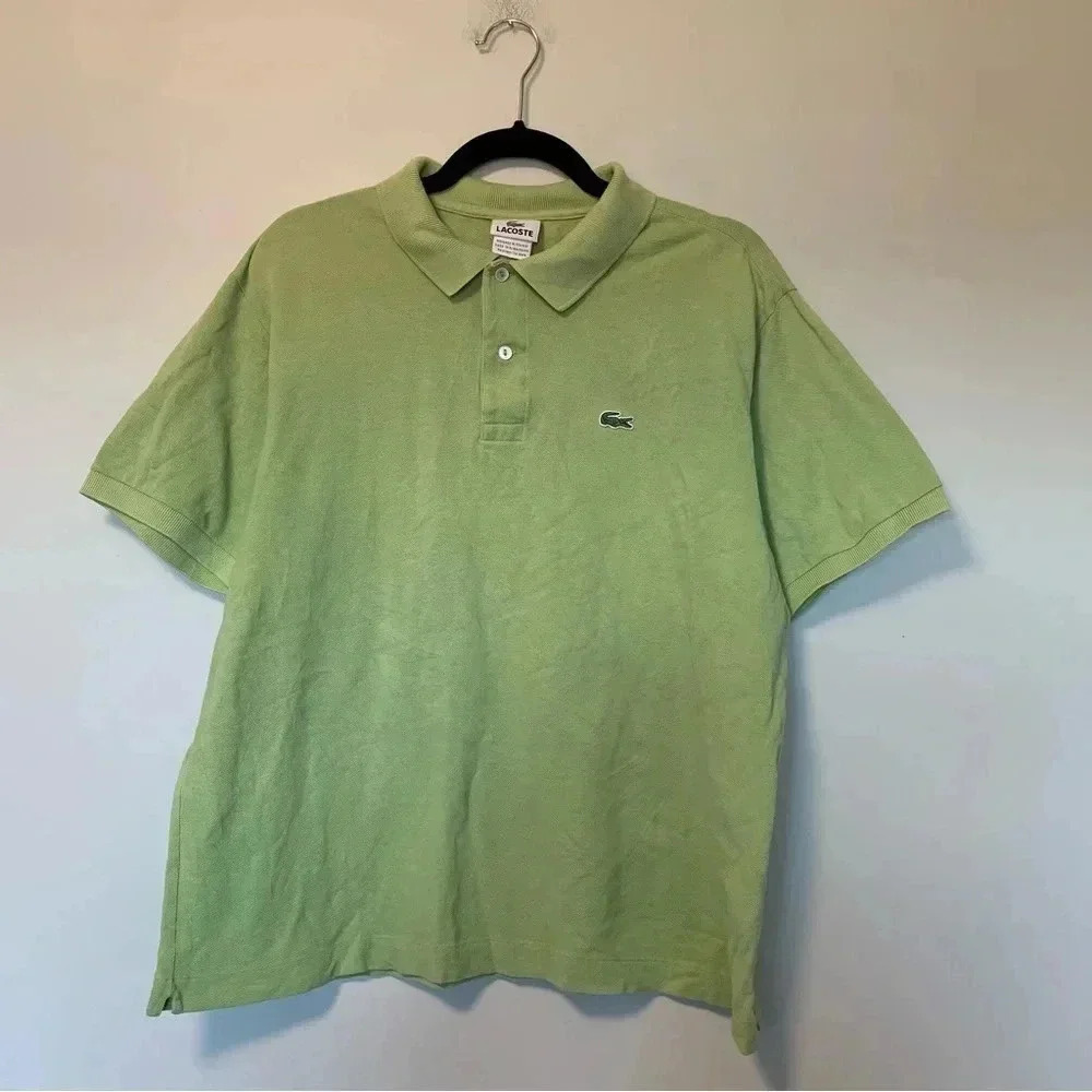 Lacoste green apple  polo shirt